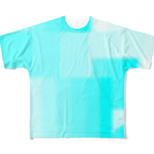 sky All-Over Print T-Shirt