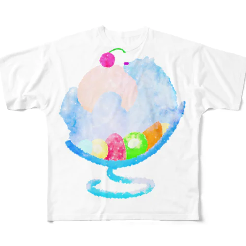 しろくまさん All-Over Print T-Shirt