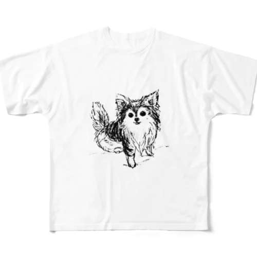 チワワのマメ2 All-Over Print T-Shirt