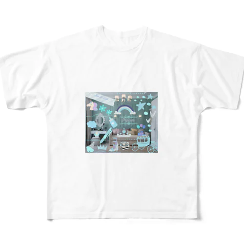 ぷりんせす All-Over Print T-Shirt