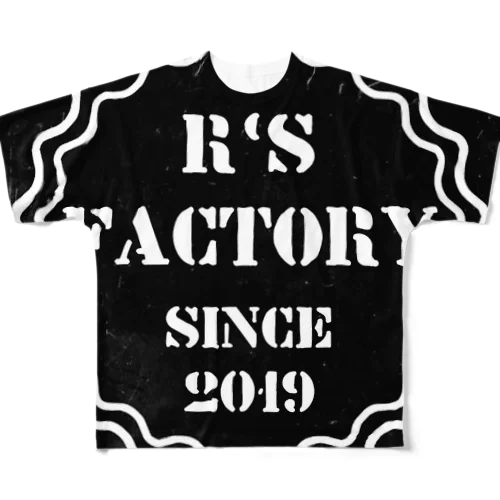 RSブランド3 フルグラフィックTシャツ