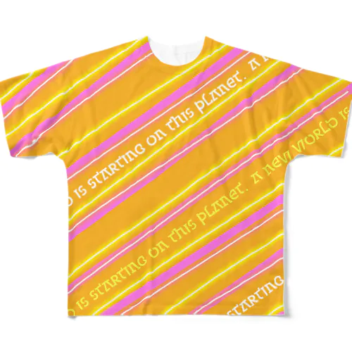 新世界　キャンディ フルグラフィックTシャツ