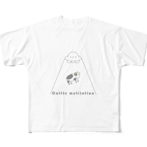 Cattle mutilation フルグラフィックTシャツ