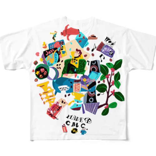 Made Of CMC  Color All-Over Print T-Shirt