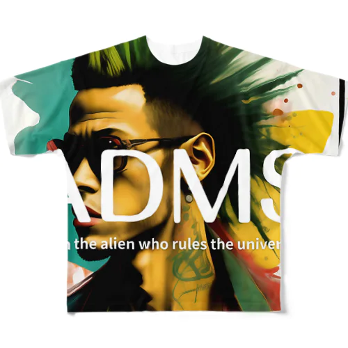 Punk Neymar All-Over Print T-Shirt