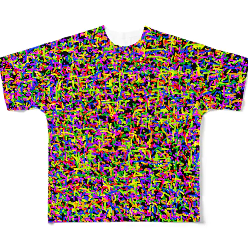 色々色 All-Over Print T-Shirt