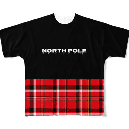 north pole(ﾉｰｽ・ﾎﾟｰﾙ)フルグラフィックTシャツ フルグラフィックTシャツ