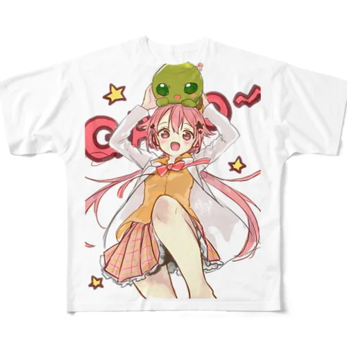 藤吉ちゃん👽 フルグラフィックTシャツ