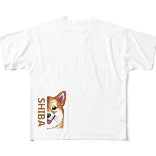 SHIBA All-Over Print T-Shirt