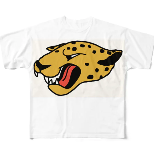 ジャガーのハッチ君 All-Over Print T-Shirt