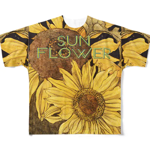 sunflowerー向日葵 All-Over Print T-Shirt