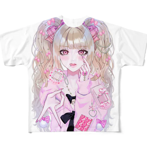 姫ギャル🎀 フルグラフィックTシャツ