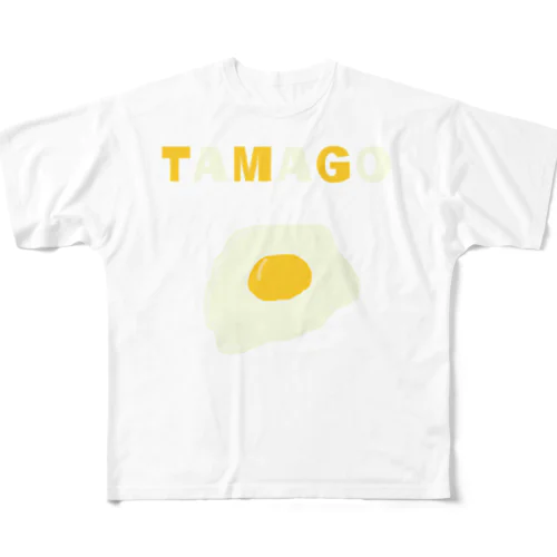 TAMAGO(たまご) All-Over Print T-Shirt
