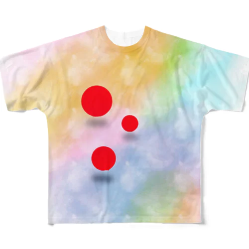 浮遊色 #02 All-Over Print T-Shirt