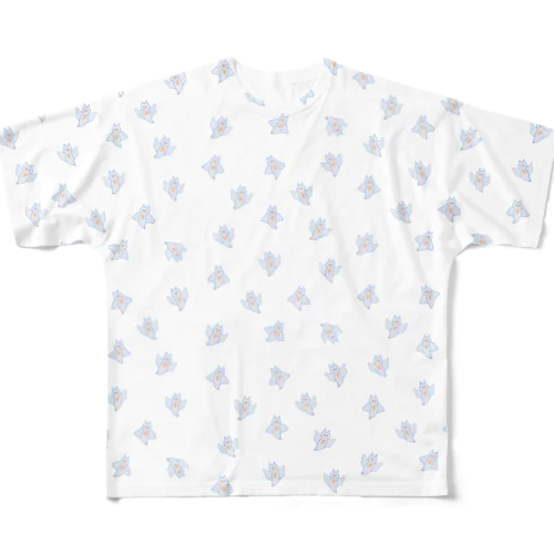 クリオネ（なかまたち・ふゆう） All-Over Print T-Shirt