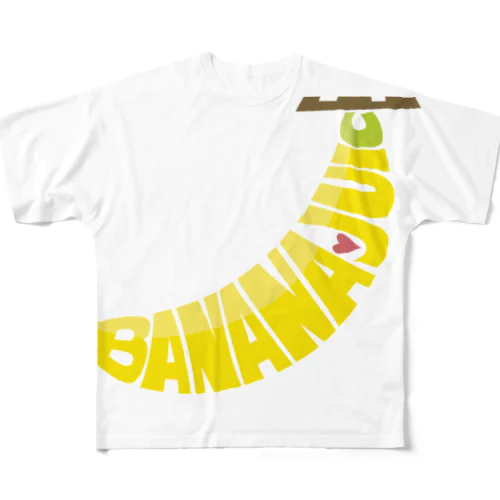 banana juice フルグラフィックTシャツ
