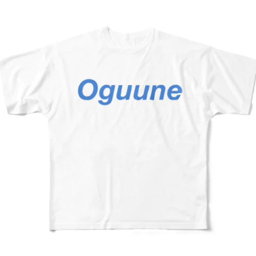 OGUUNE BLUE  フルグラフィックTシャツ