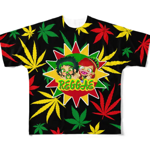 LOVE REGGAEれおくん🇯🇲 All-Over Print T-Shirt