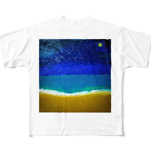 漁火 All-Over Print T-Shirt