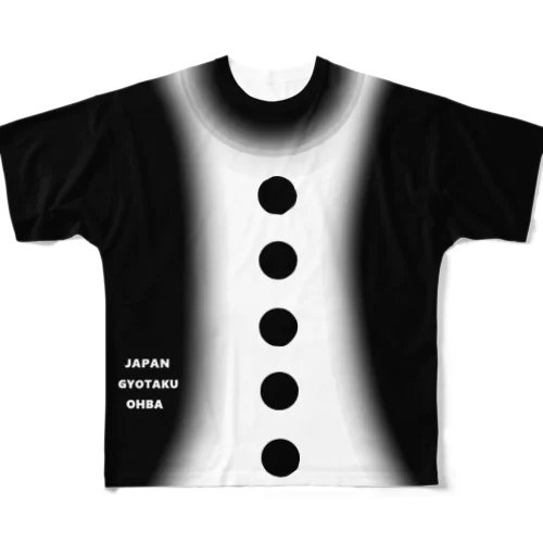 GYOTAKU OHBA（へら鮒） フルグラフィックTシャツ