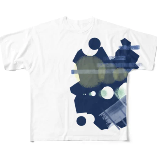 Composition 4 フルグラフィックTシャツ