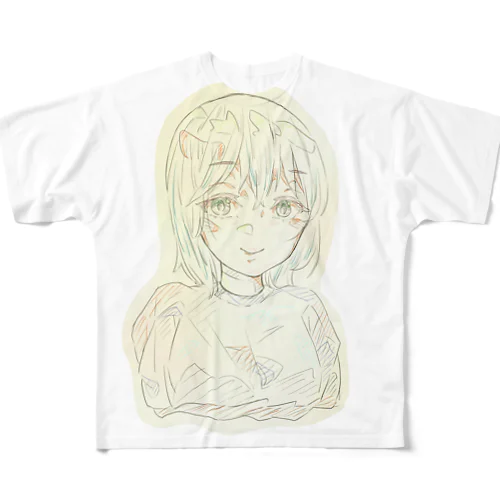 イラスト All-Over Print T-Shirt