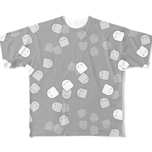 アチコチオバケ@チリバメカスミパターン All-Over Print T-Shirt