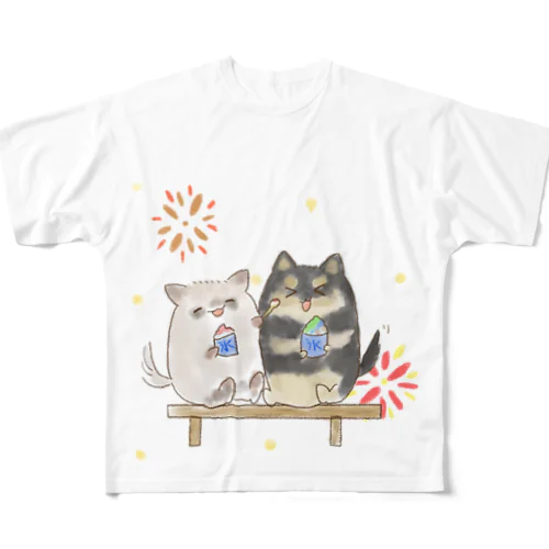 【斗希ちゃん&明日希ちゃん】 フルグラフィックTシャツ