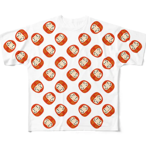 だるまさんがころんだ All-Over Print T-Shirt