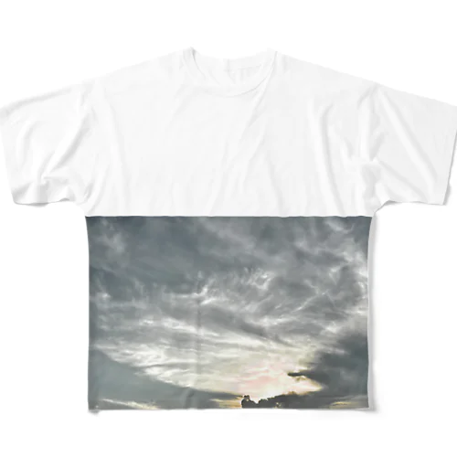 SLOW SUNSET 〜 豊洲 All-Over Print T-Shirt