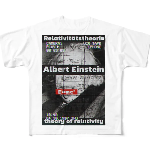 アインシュタイン All-Over Print T-Shirt