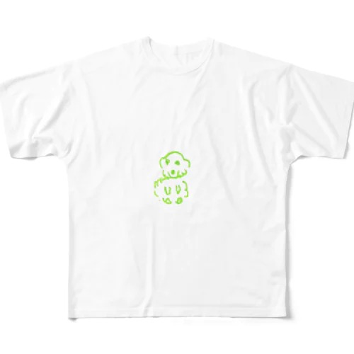 狗 All-Over Print T-Shirt