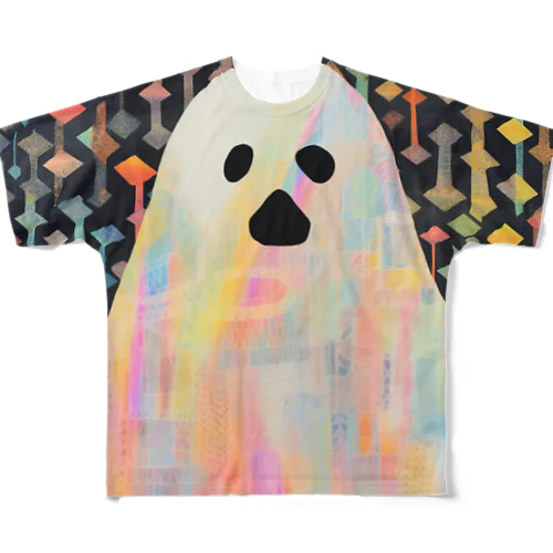 Colorful Spooky #01 フルグラフィックTシャツ