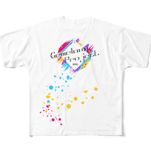 【2023夏】ロゴフェス風Tシャツ【ヘメプロ】 All-Over Print T-Shirt