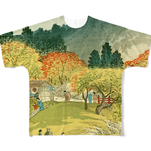 高雄秋景 フルグラフィックTシャツ