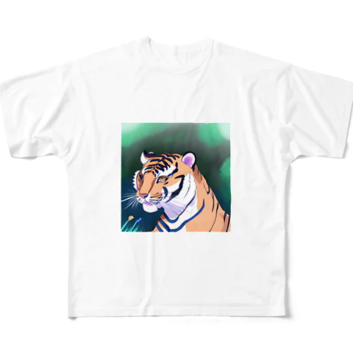 タイガーくん フルグラフィックTシャツ