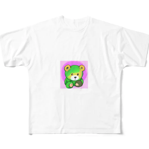 くまのくりくりー All-Over Print T-Shirt