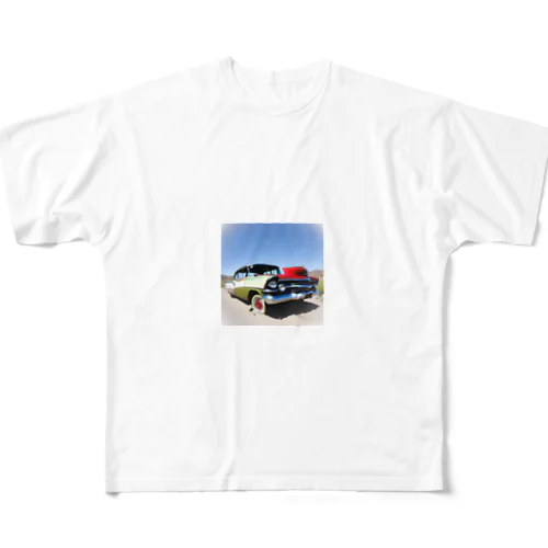 廃車 フルグラフィックTシャツ