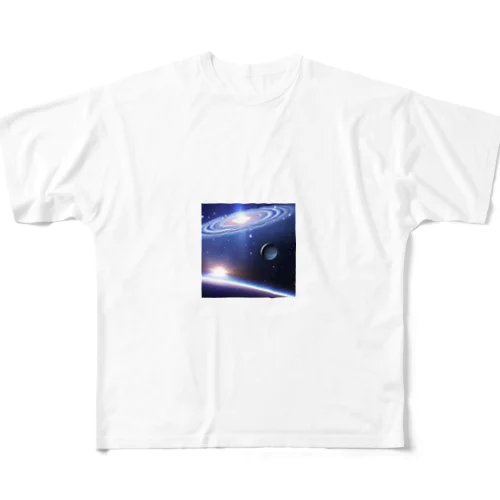 宇宙銀河 All-Over Print T-Shirt