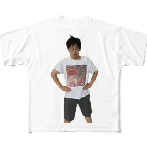 内藤in内藤 All-Over Print T-Shirt