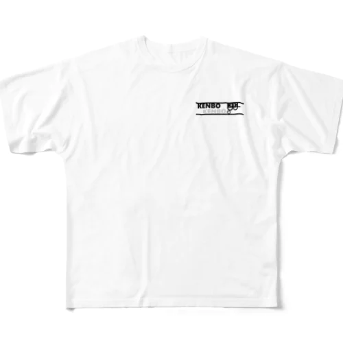 KENBOマークシリーズ第一弾（KENBO_OFFICAL） All-Over Print T-Shirt