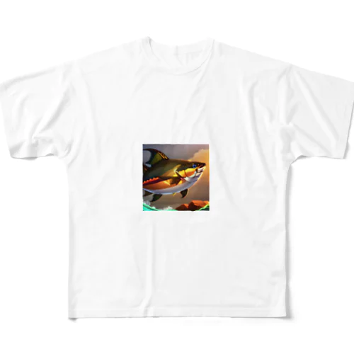 巨大なマグロのグッズ All-Over Print T-Shirt