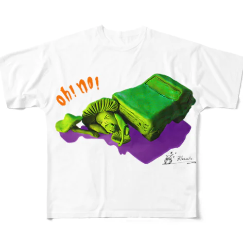 mushroom⭐︎chan All-Over Print T-Shirt