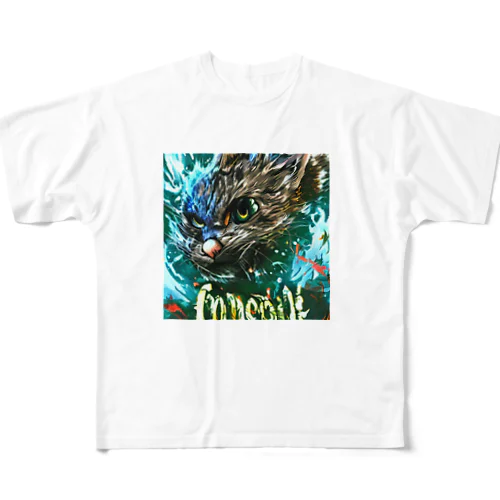 COOLcat All-Over Print T-Shirt