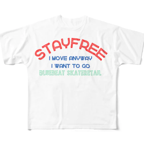 ステイフリー2nd All-Over Print T-Shirt