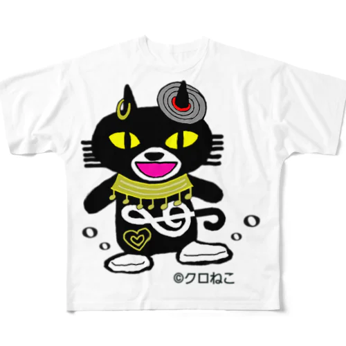 バステト豊穣 フルグラフィックTシャツ