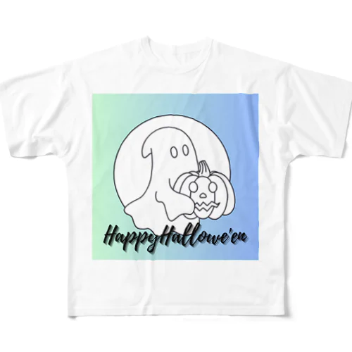 ハロウィン０１０ All-Over Print T-Shirt