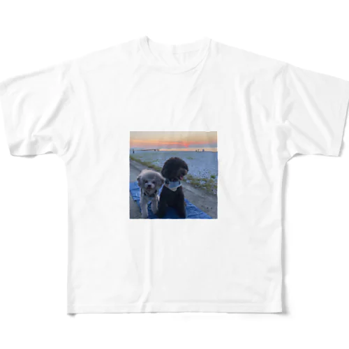JILL&TETO All-Over Print T-Shirt