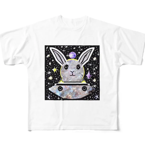 未確認飛行物体　USAGI All-Over Print T-Shirt