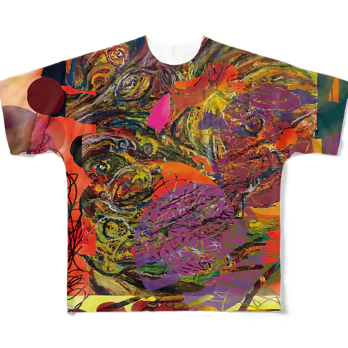 不死鳥のように輝こうTシャツ All-Over Print T-Shirt